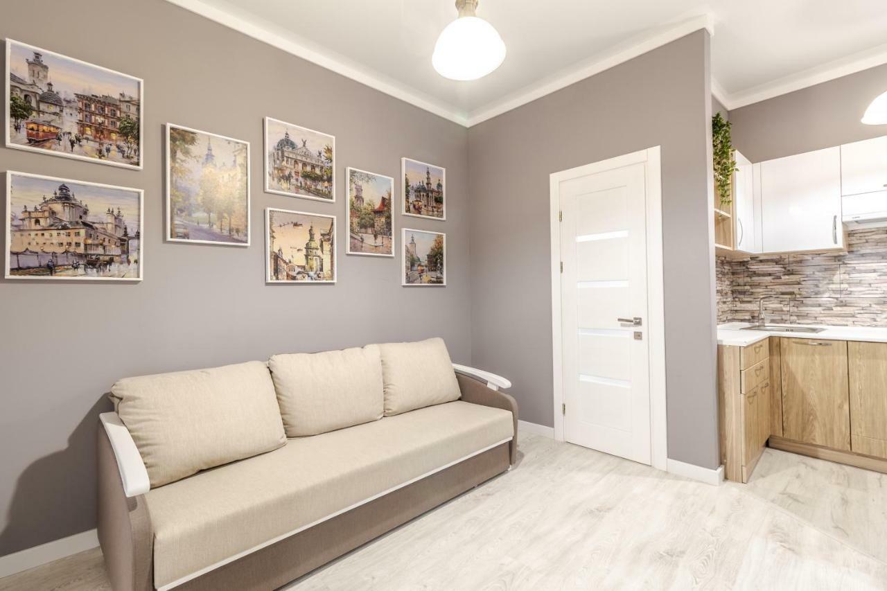 Modern Rus Apartment Lviv Bagian luar foto
